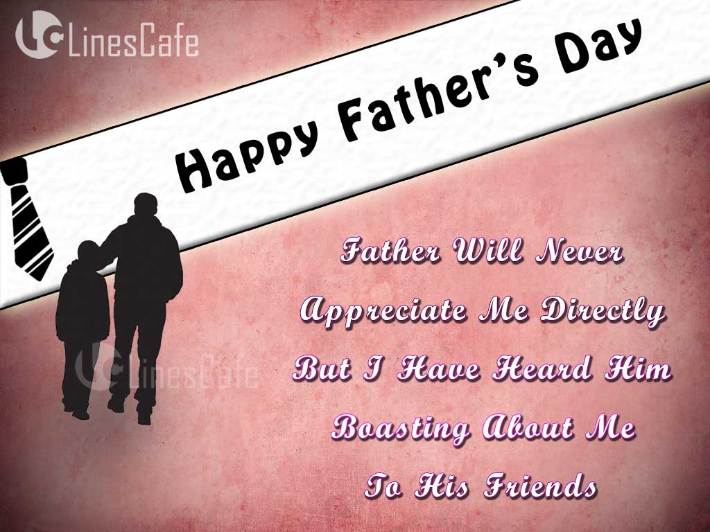 Happy Father's Wishing Greeting Images With Poems And Messages About Dad To Wish